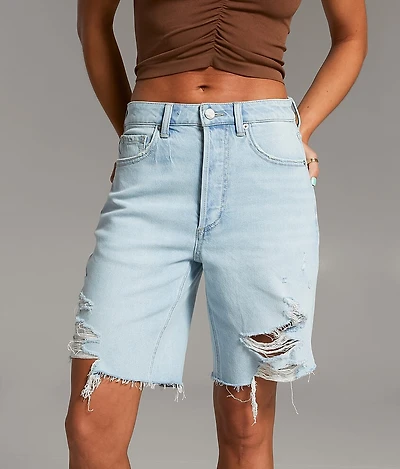High Rise Stretch Jort