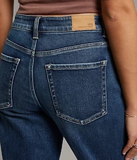 Payton Cropped Wide Leg Stretch Jean