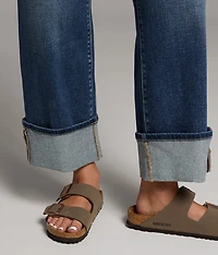 Payton Cropped Wide Leg Stretch Jean