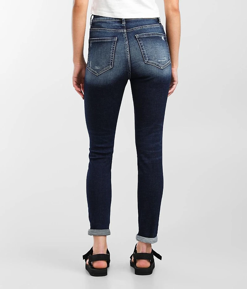 Billie Ankle Skinny Stretch Cuffed Jean