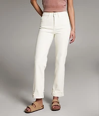 Billie Cropped Straight Stretch Jean