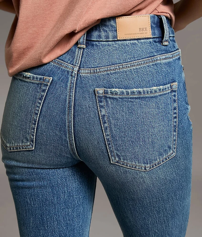 Billie Cropped Straight Stretch Jean