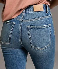 Billie Cropped Straight Stretch Jean