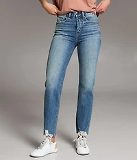 Billie Cropped Straight Stretch Jean
