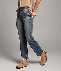 Billie Cropped Straight Stretch Jean