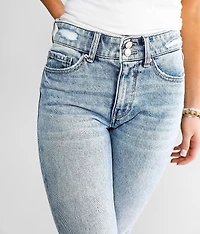 Billie Ankle Straight Stretch Cuffed Jean