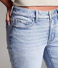 Payton Cropped Straight Stretch Jean