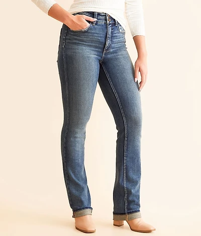 Parker Straight Stretch Cuffed Jean