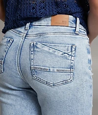 Gabby Cropped Straight Stretch Cuffed Jean