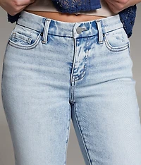 Gabby Cropped Straight Stretch Cuffed Jean