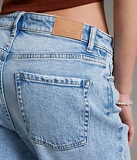 Taylor Low Slung Baggy Wide Leg Stretch Jean