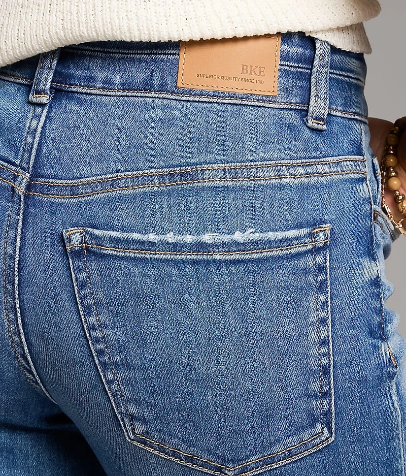 Parker Cropped Wide Leg Stretch Jean