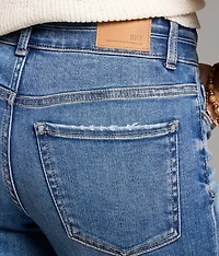 Parker Cropped Wide Leg Stretch Jean
