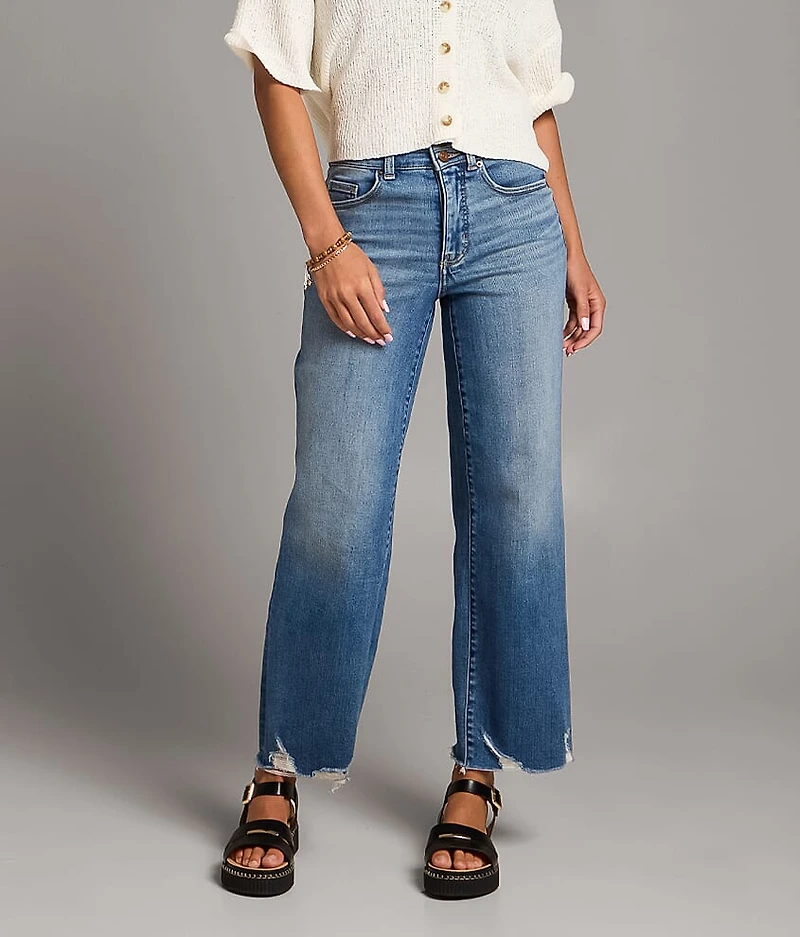 Parker Cropped Wide Leg Stretch Jean