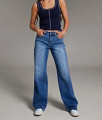 Gabby Wide Leg Stretch Jean