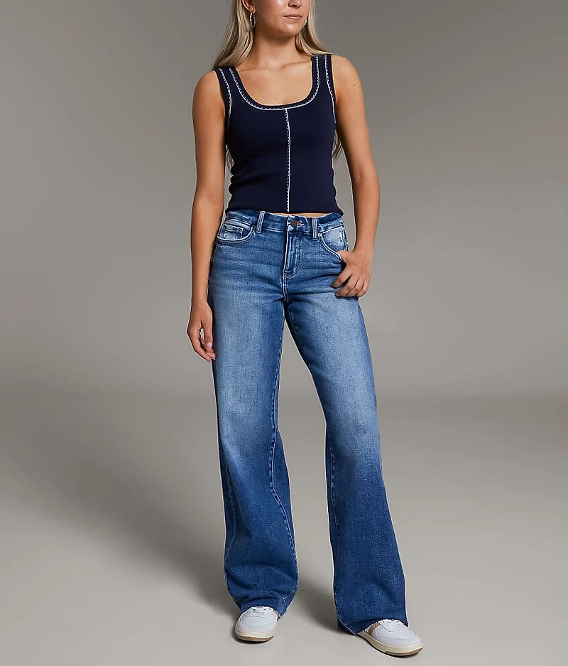 Gabby Wide Leg Stretch Jean