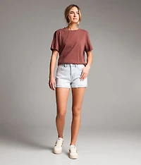 Billie Stretch Cuffed Short