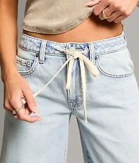 Taylor Low Slung Horsehoe Stretch Jean