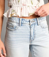 Payton Cropped Wide Leg Stretch Jean