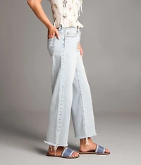 Payton Cropped Wide Leg Stretch Jean