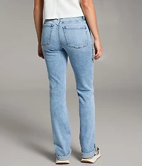 Parker Straight Stretch Cuffed Jean