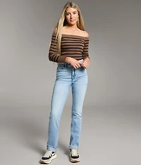 Parker Straight Stretch Cuffed Jean