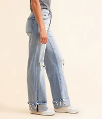 Billie Wide Leg Stretch Cuffed Jean
