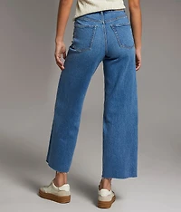Billie Cropped Wide Leg Stretch Jean