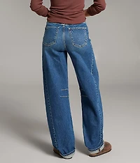 Billie Horseshoe Stretch Cuffed Jean