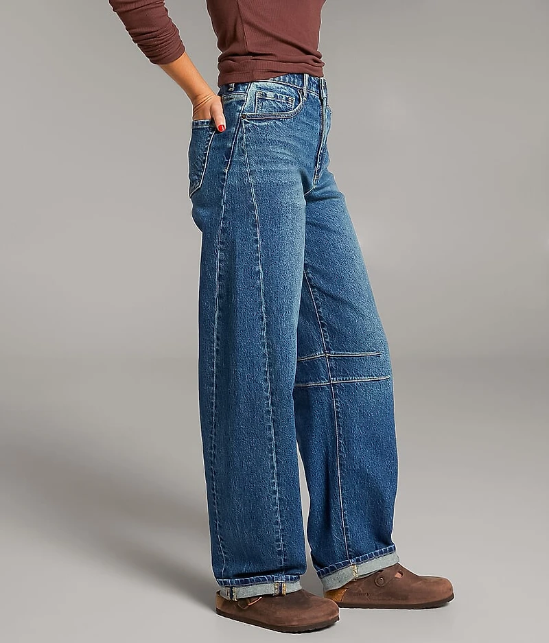 Billie Horseshoe Stretch Cuffed Jean