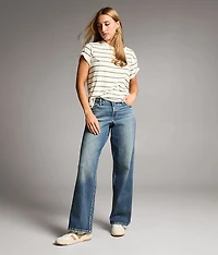 Gabby Wide Leg Stretch Jean