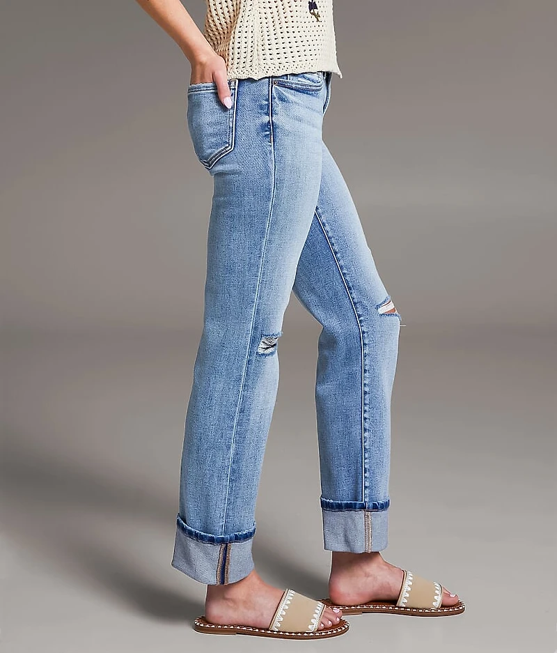 Andi Cropped Straight Stretch Jean