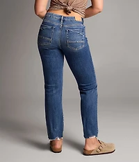 Gabby Cropped Straight Stretch Jean