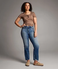 Gabby Cropped Straight Stretch Jean