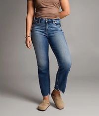 Gabby Cropped Straight Stretch Jean