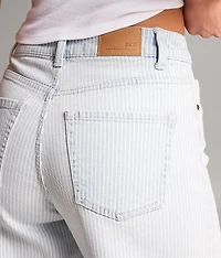 Billie Ultra Wide Leg Striped Stretch Jean