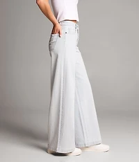 Billie Ultra Wide Leg Striped Stretch Jean