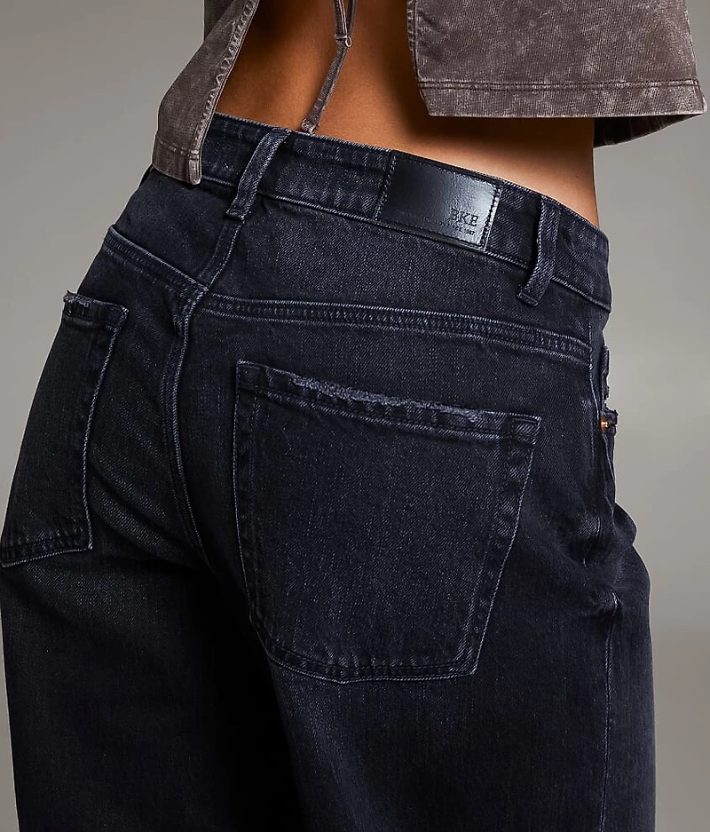 Taylor Low Slung Wide Leg Stretch Jean