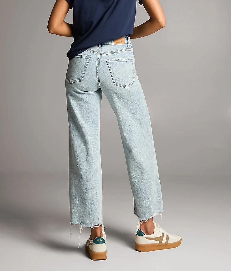 Billie Cropped Wide Leg Stretch Jean