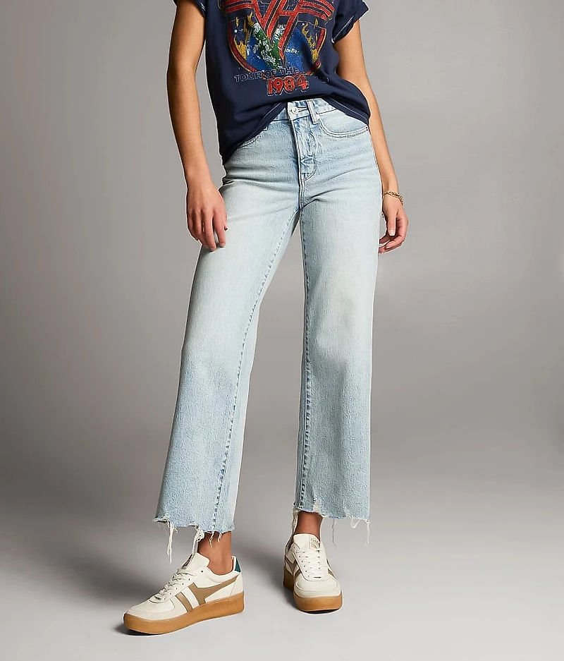 Billie Cropped Wide Leg Stretch Jean