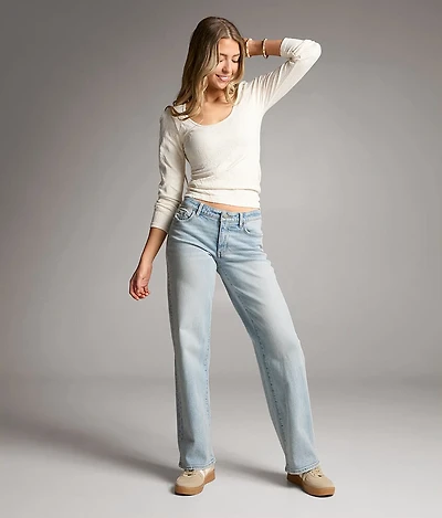 Payton Wide Leg Stretch Jean