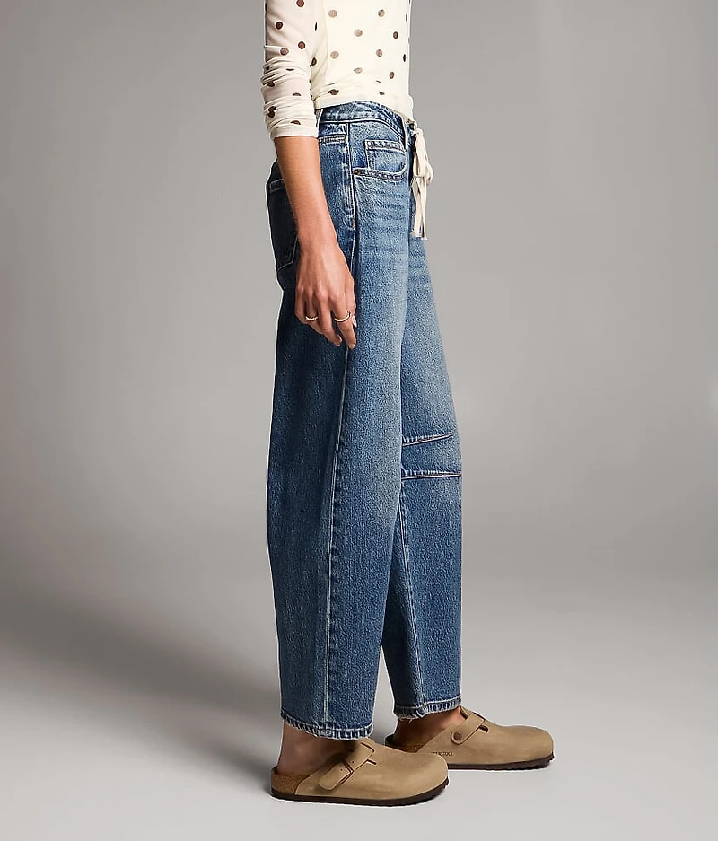 Taylor Low Slung Baggy Horseshoe Stretch Jean