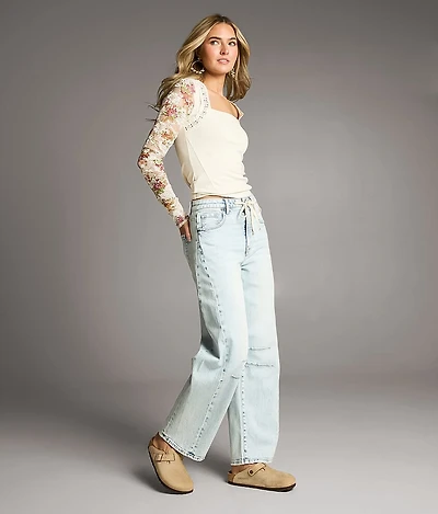 Billie Barrel Stretch Jean