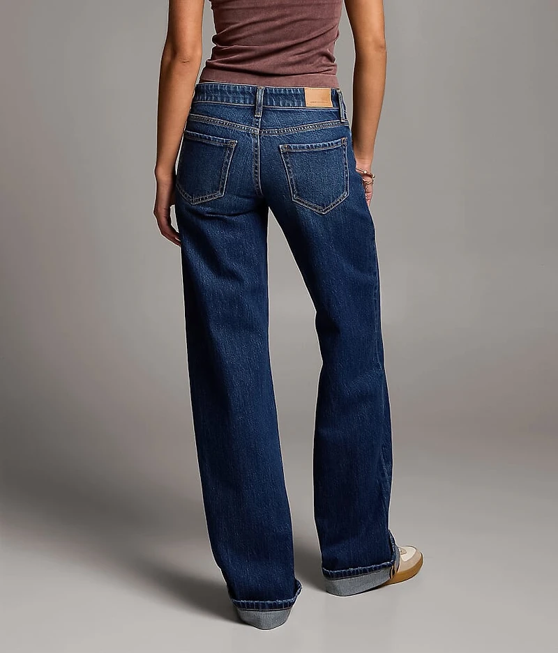 Stella Wide Leg Stretch Cuffed Jean