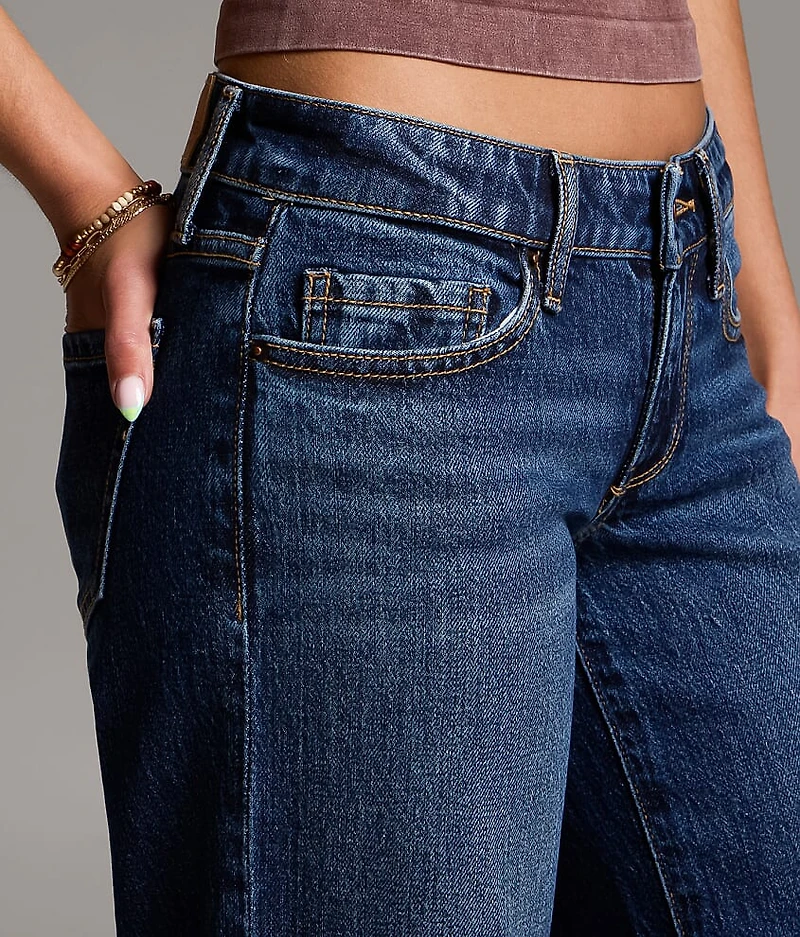 Stella Wide Leg Stretch Cuffed Jean