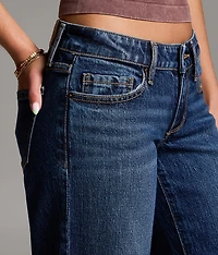 Stella Wide Leg Stretch Cuffed Jean