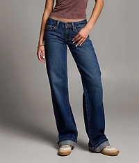 Stella Wide Leg Stretch Cuffed Jean