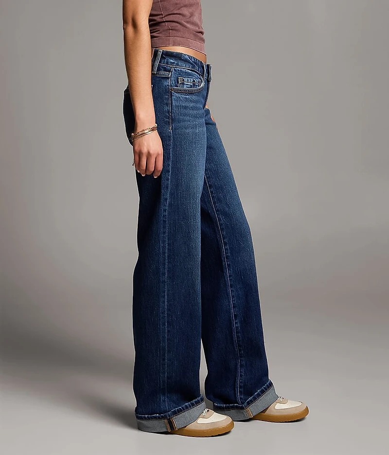 Stella Wide Leg Stretch Cuffed Jean
