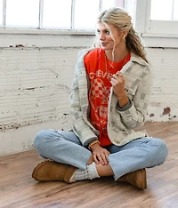 Billie Cropped Straight Stretch Jean