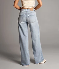 Taylor Low Slung Wide Leg Stretch Jean
